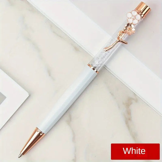 White Pen de Diseño Floral